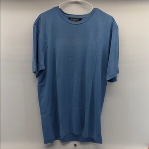 Brooks Brothers Light Blue Short Sleeve Tee